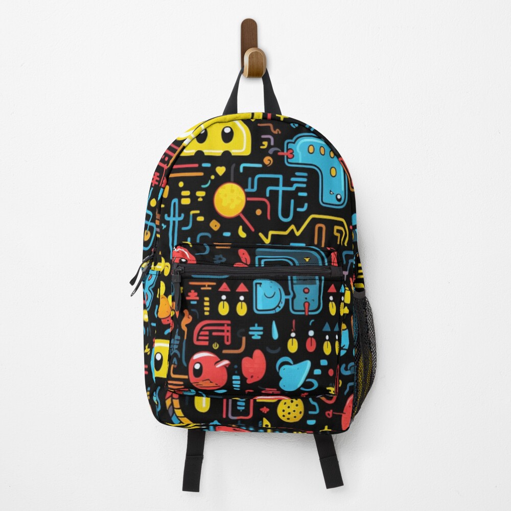 Item preview, Backpack designed and sold by patternshoprad.