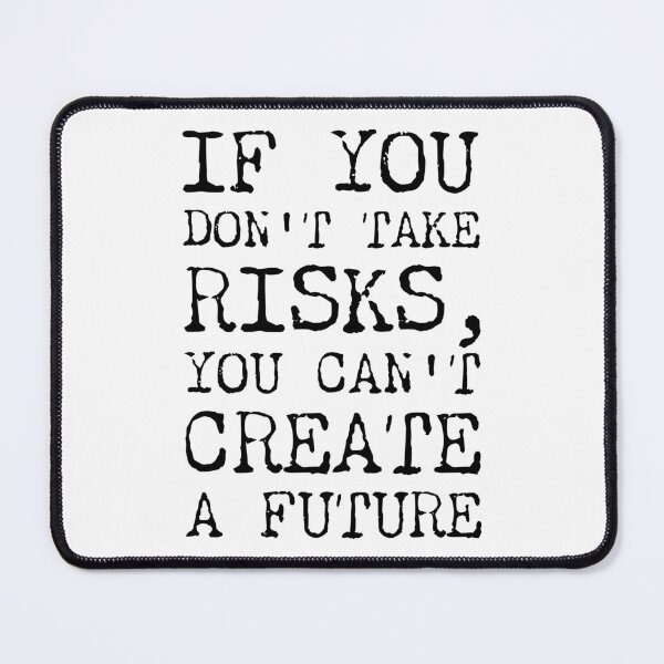 Item preview, ONE PIECE !! - If You Don’t Take Risks, You Can’t Create A Future, Monkey D Luffy quote designed and sold by happy-capy.