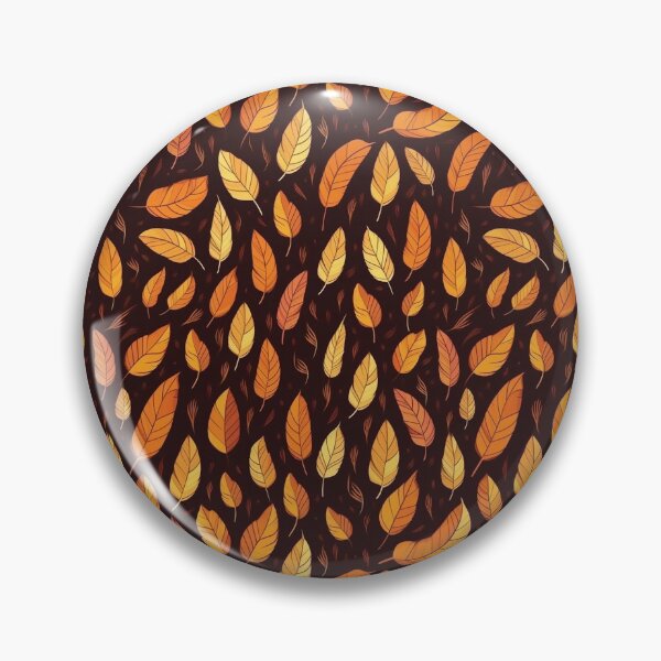 Item preview, Pretty Leaf Design in Brown, Yellow, and Orange designed and sold by LWLDesigns.