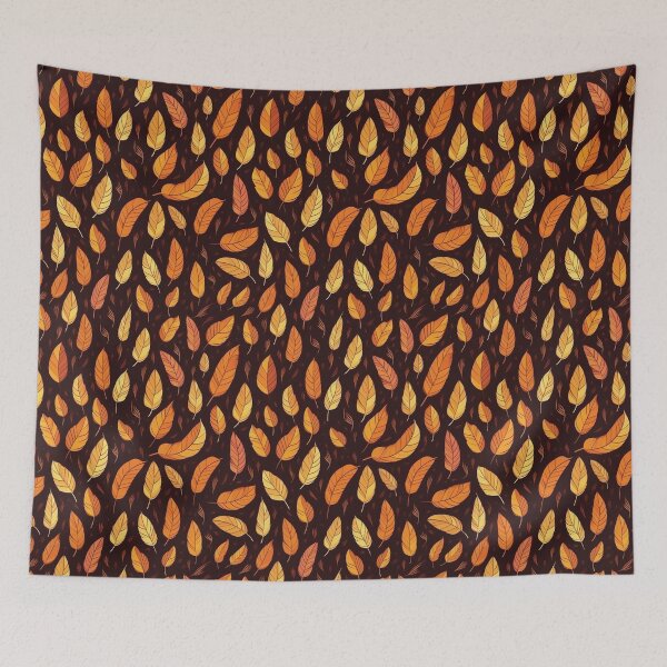 Item preview, Pretty Leaf Design in Brown, Yellow, and Orange designed and sold by LWLDesigns.