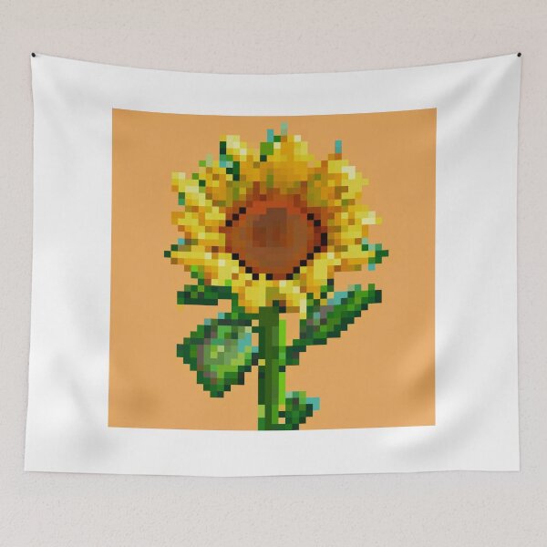 Item preview, Flor de girasol número 1 designed and sold by PIXELS ART.