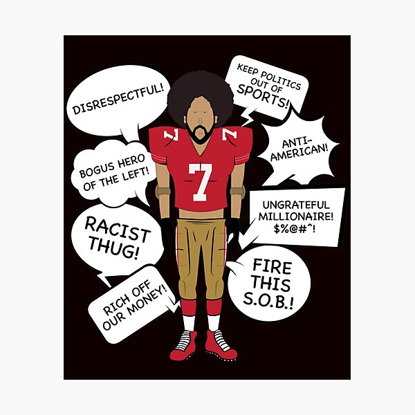 Item preview, Kaepernick EXCLAIMATIONS designed and sold by ManleyBeatt.