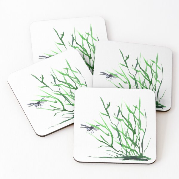Item preview, Dragonfly in Tall Grass designed and sold by Brazen Edwards.