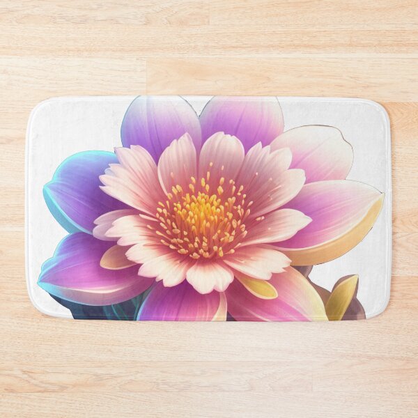 Item preview, Underwater Galaxy Flower Sticker: Cosmic Elegance on White (83) designed and sold by WASjourney.
