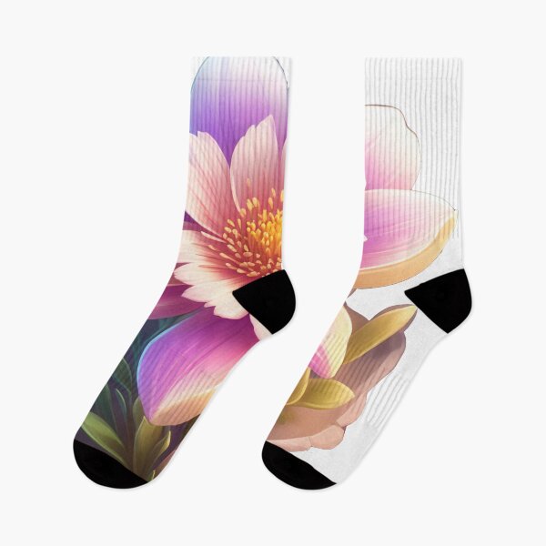 Item preview, Underwater Galaxy Flower Sticker: Cosmic Elegance on White (83) designed and sold by WASjourney.