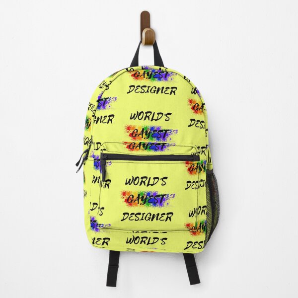 Item preview, World's Gayest Designer For Proud Gay Designers In Yellow designed and sold by LuckyKermit.