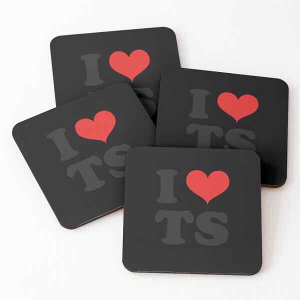Item preview, I Heart TS I Love TS Scoop ajustado designed and sold by CHISSUMMERS.