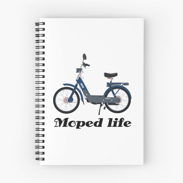 Artikelvorschau, moped fahrrad motorrad retro jahrgang entworfen und verkauft von untagged-shop.
