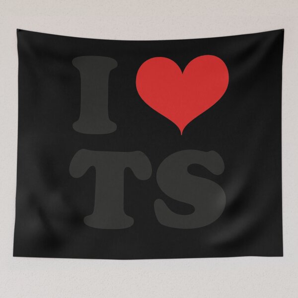 Item preview, I Heart TS I Love TS Fitted Scoop designed and sold by CHISSUMMERS.