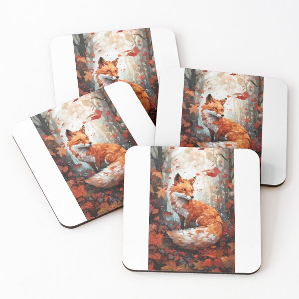 Item preview, Whimsical Autumn Fox designed and sold by Adam Arts.