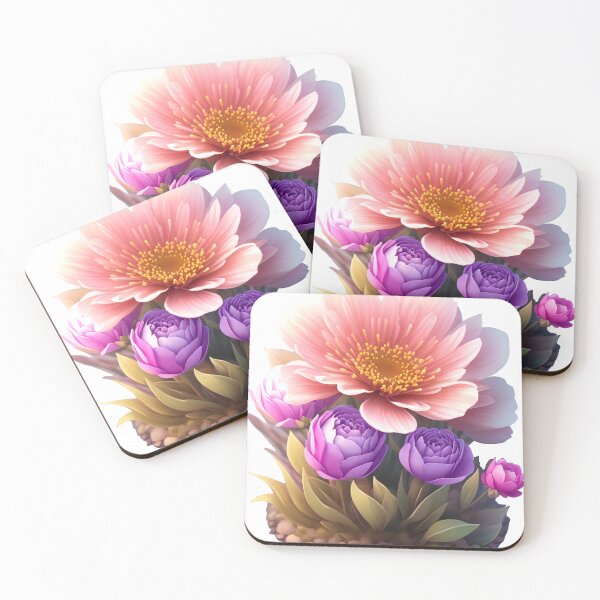 Item preview, Galaxy Star Flower Sticker: Celestial Beauty on White Background (84) designed and sold by WASjourney.