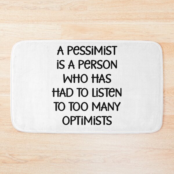 Item preview, A pessimist is a person who has had to listen to too many designed and sold by Gevover.