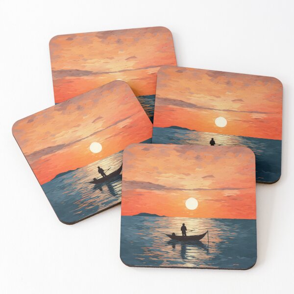 Item preview, sunset painting  designed and sold by patternshoprad.