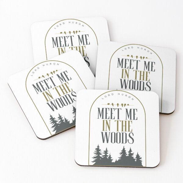 Item preview, Meet Me In The Woods (Lord Huron) designed and sold by AvocadoArtFa.