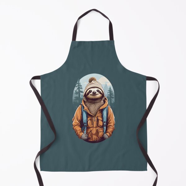 Artikelvorschau, Faultierjunges Abenteurer-Cartoon-Grafikdesign für Kinder-T-Shirt entworfen und verkauft von CedricNorbinho.