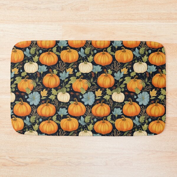 Item preview, Pretty Pumpkin Design in Black, Orange, and Teal designed and sold by LWLDesigns.