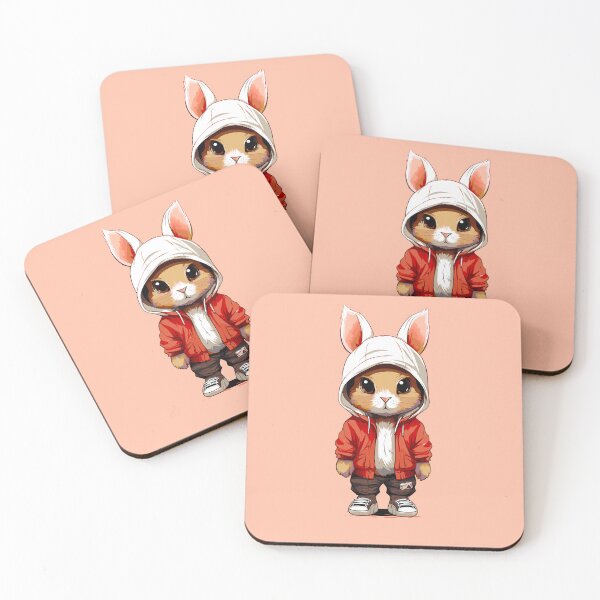 Item preview, Cute Bunny Hype: Exclusive Kpop-Inspired Rabbit Design by Danielle designed and sold by Cheeky Companions.