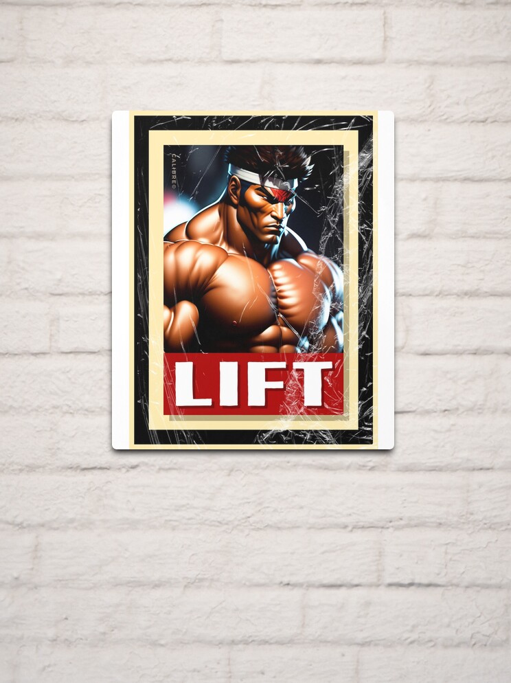 Gym Powerlifting Bodybuilding Saying Gift Faux Canvas Print