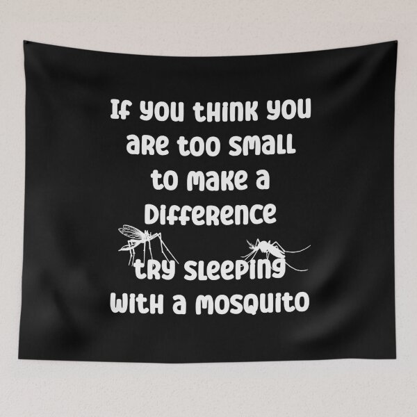 Item preview, If you think you are too small try sleeping with a mosquito designed and sold by Gevover.