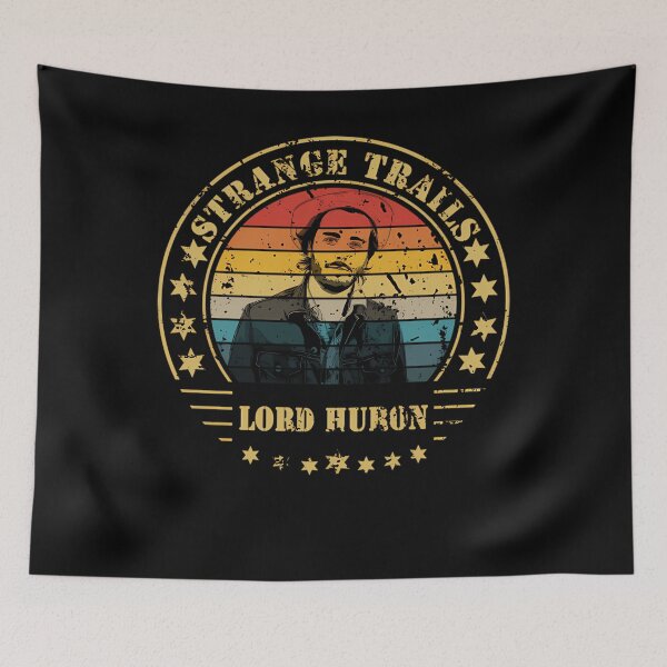 Item preview, Retro Sunset Style Line Art Lord Huron Strange Trails designed and sold by AvocadoArtFa.