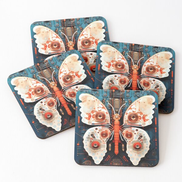 Item preview, The Electric Butterfly 5 designed and sold by Earth Celebration Designs.