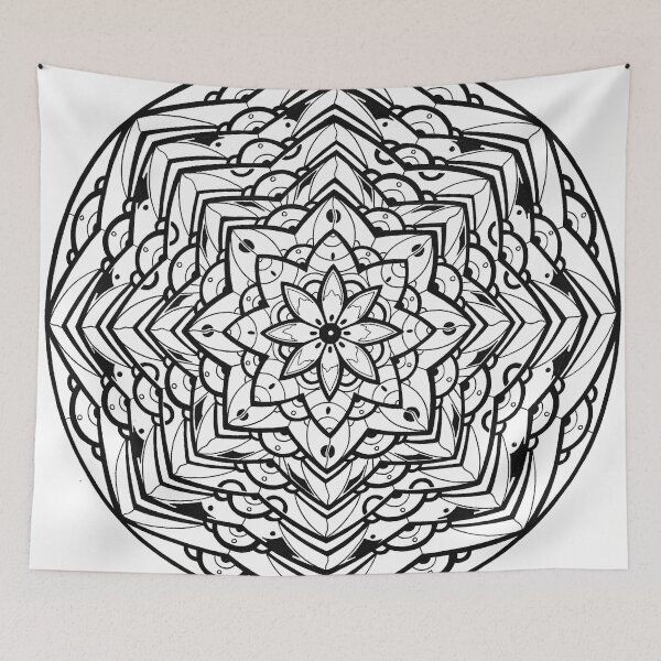 Item preview, Prickly center designed and sold by EyeCreateLines.