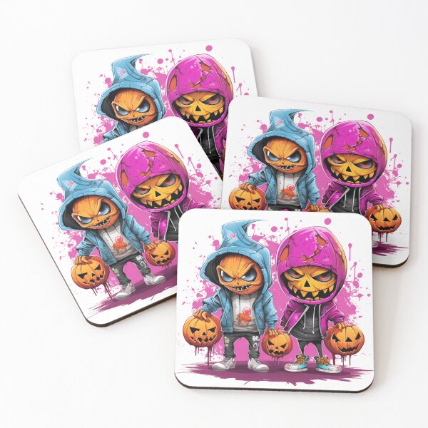 Item preview, Halloween Pumpkins Vibrant Color Design designed and sold by PrintNTeeCo.