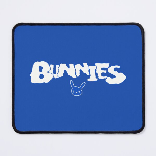 Item preview, Newjeans logo Bunnies symbol kpop nwjns Y2K aesthetic/ Blue background designed and sold by SoloAutenica.