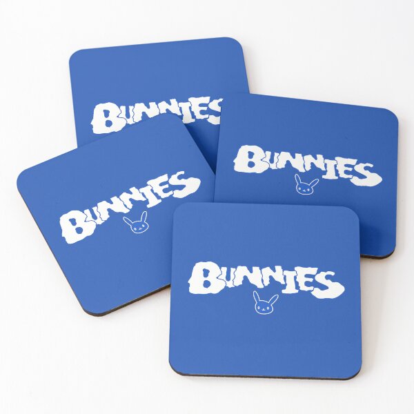 Item preview, Newjeans logo Bunnies symbol kpop nwjns Y2K aesthetic/ Blue background designed and sold by SoloAutenica.