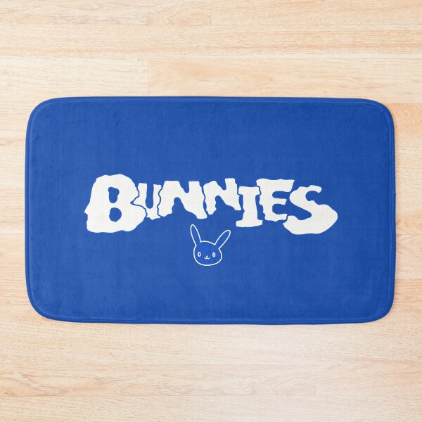 Item preview, Newjeans logo Bunnies symbol kpop nwjns Y2K aesthetic/ Blue background designed and sold by SoloAutenica.