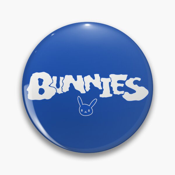 Item preview, Newjeans logo Bunnies symbol kpop nwjns Y2K aesthetic/ Blue background designed and sold by SoloAutenica.