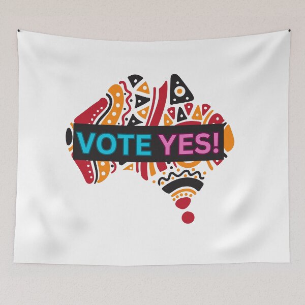 Item preview, vote yes voice indigenous australians designed and sold by ANNINOART ⭐⭐⭐⭐⭐.
