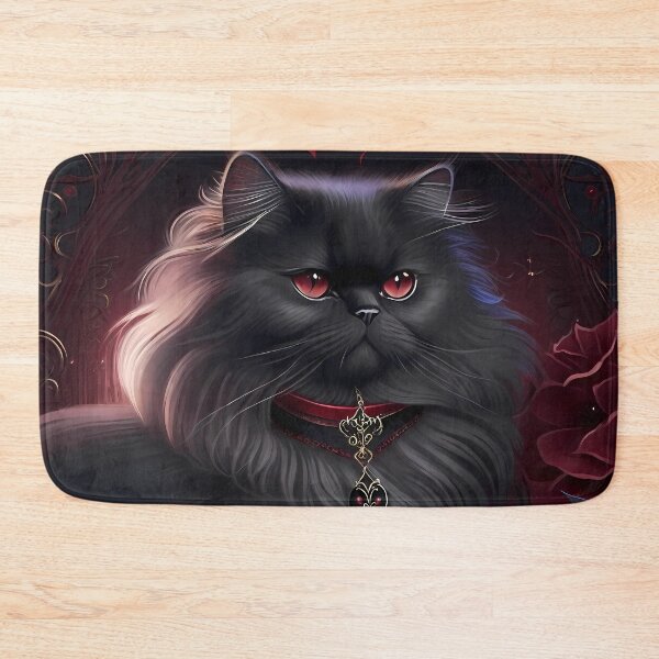 Item preview, Persian cat as a sophisticated vampire designed and sold by purrfect pattern.