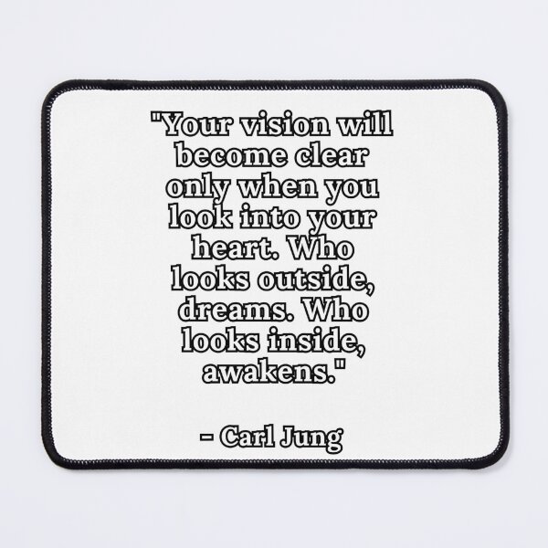 Item preview, Carl Jung Quote designed and sold by Beyond The Veil.