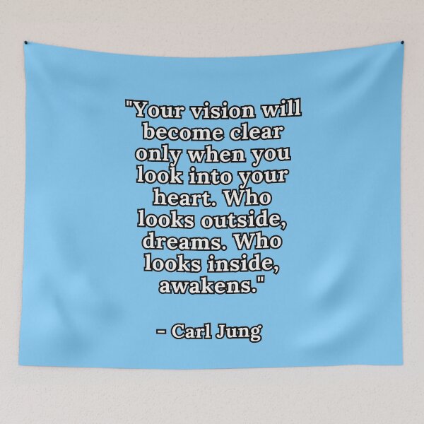 Item preview, Cita de Carl Jung designed and sold by Beyond The Veil.