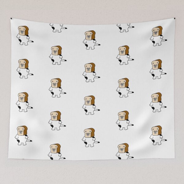 Item preview, a Cat wearing a bread mask designed and sold by superbaechoo.