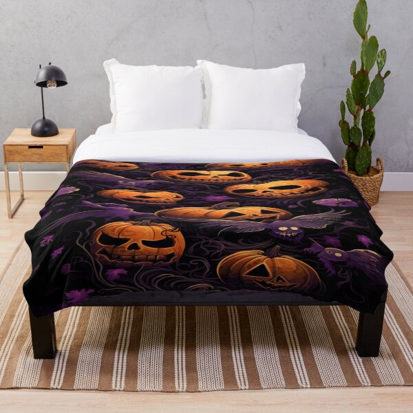 Item preview, Aesthetic Pattern of Pumpkins on Halloween  designed and sold by Brontox.