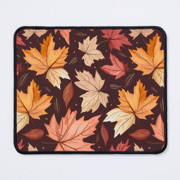 Item preview, Pretty Leaf Design in Burgundy, Orange, and Rose designed and sold by LWLDesigns.
