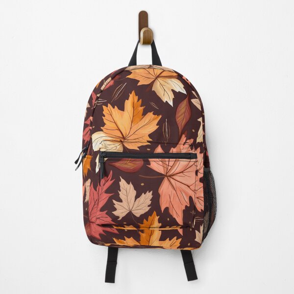 Item preview, Pretty Leaf Design in Burgundy, Orange, and Rose designed and sold by LWLDesigns.