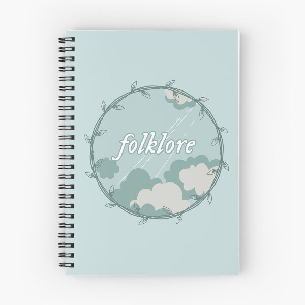 Item preview, Blue Cloudy Skies Folklore Album Leaves Design designed and sold by doria-photos.