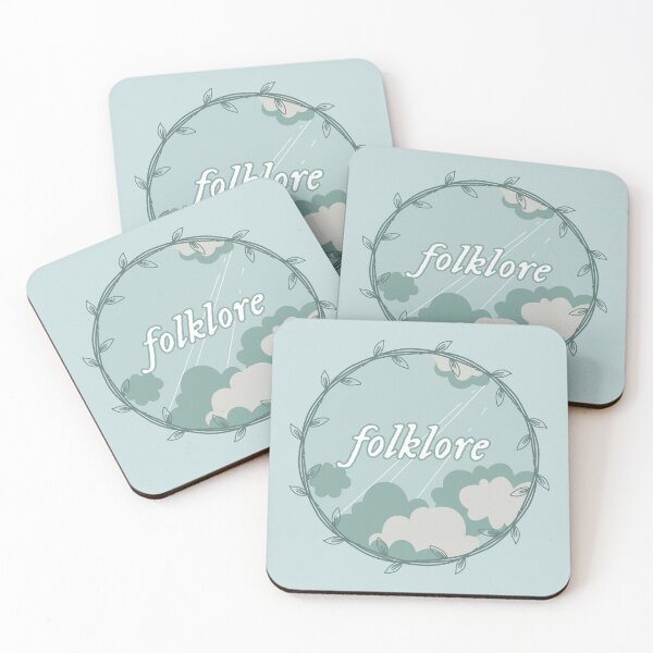 Item preview, Blue Cloudy Skies Folklore Album Leaves Design designed and sold by doria-photos.