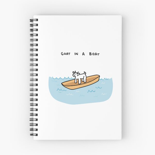 Item preview, goat in a boat designed and sold by TeaBag114.