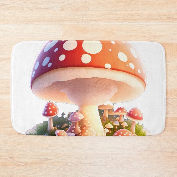 Item preview, Cinematic Mushroom Sticker: 3D Vector Art with Whimsical Charm (85) designed and sold by WASjourney.