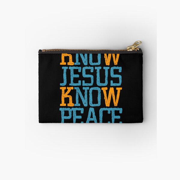 Item preview, Know Jesus Know Peace No Jesus No Peace 	 		 designed and sold by vkpiccecci8.