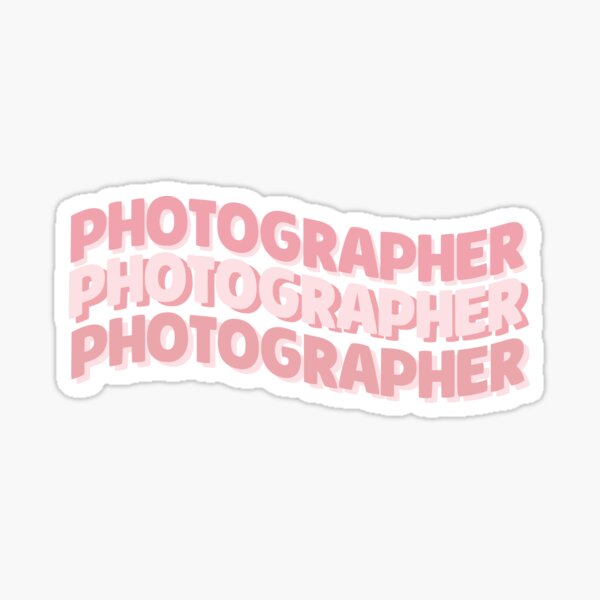 Item preview, Photographer Pink! designed and sold by fourstrokes.