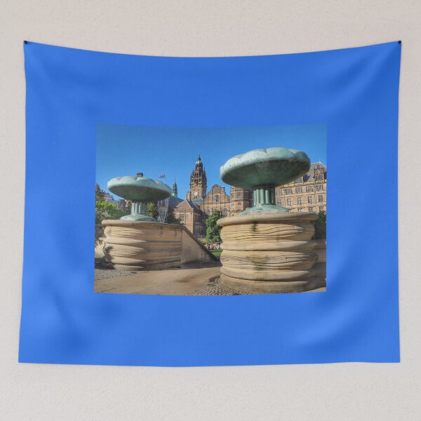 Item preview, Sheffield Town Hall and Peace Gardens designed and sold by Alisonchambers2.
