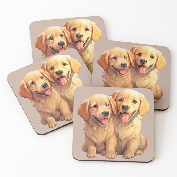 Item preview, Puppy Pals: Golden Retriever Duo designed and sold by Christfield.