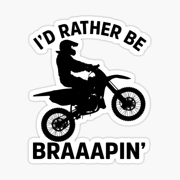 Item preview, I'd rather be braaapin' designed and sold by lolotees.