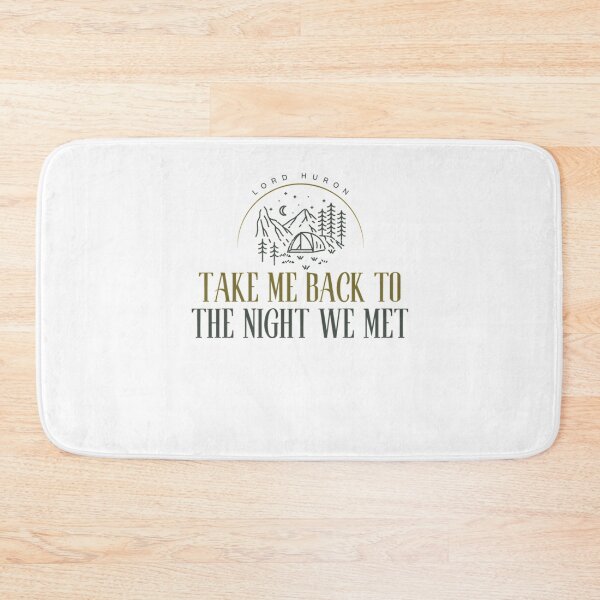 Item preview, Take Me Back To The Night We Met (Lord Huron) designed and sold by AvocadoArtFa.