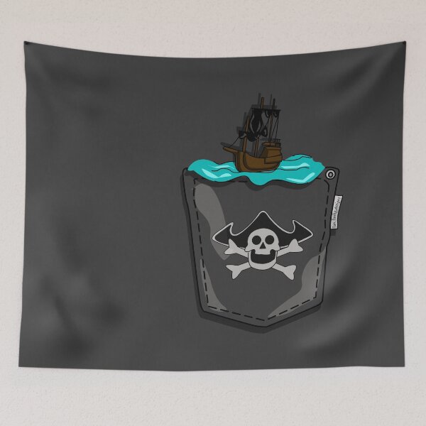 Item preview, Pirates in my Pocket designed and sold by Fun Funky Designs.